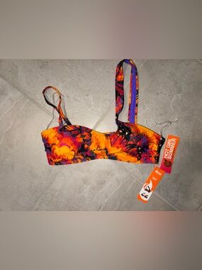 Women's colorful swim top